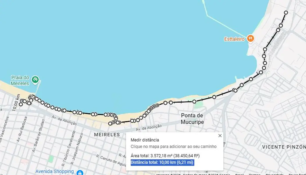 percurso 10km